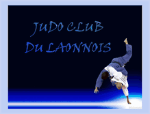 Tablet Screenshot of judoclubdulaonnois.com